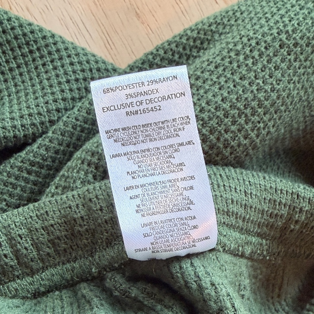 NWOT BOYS LIE THERMAL SWEATPANTS (Size M) - Picture 6 of 13